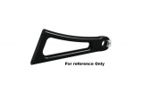 HKC Sidemount License Plate Bracket Black