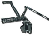 Thunderbike Fußrastenanlage Kit Base BLK, Dyna