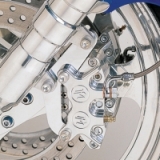 PM FRONT SINGLE BRAKE-CHROME 125x4R