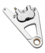 PM FRONT SINGLE BRAKE-CHROME right side