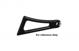 HKC Sidemount License Plate Bracket Black