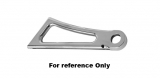 HKC Sidemount License Plate Bracket Polished