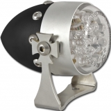 Retro-taillight Alu blk/Alu matt.,E-mark