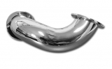 Twisted Manifold for Kuyakyn Hypercharger Chrome