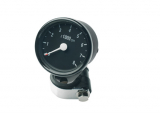 Mini Speedometer with Cables Chrome