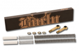 Burly Slammer Kit with chrome rear shocks