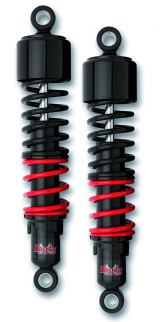 Burly 13" Black Stiletto shocks for Sportster