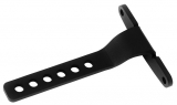 Headlight Relocation Bracket, Small, Powder Coated, Black
