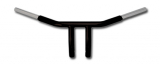CHUBBY 1.25 BLK.T-BAR 6  RISE
