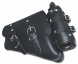 Solo side bag w/bottle for XL 04-19 black