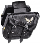 SB708 SADDLEBAG BLK MAGIC W&M