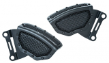 Front Caliper Covers, Mesh, Satin Black