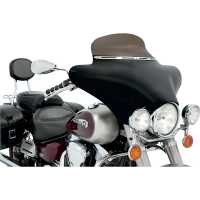 WINDSHIELD SPOILER BATWING-FAIRING 6.5" SMOKE