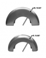 4 3/4" Blank Rear Fender