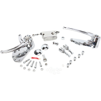 PM Forward Controls 11/16 Contour, No Pegs, Stock Clevis, Chrome