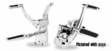 PM Forward Controls 11/16 Contour, No Pegs, Stock Clevis