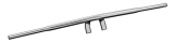 Highway Hawk, Handlebar, Back Off, Slotted For Internal Wiring, A-9 cm B-12cm C-104cm, Chrome