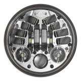 JW Speaker 8690M, LED Standard 5 3/4", Chrome