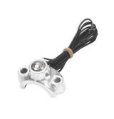 Kustom Tech Handlebar Control Clamp with Micro Switch - Alu. polished
