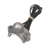 Kustom Tech Handlebar Control Clamp with Micro Switch - Alu. raw