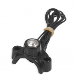 Kustom Tech Handlebar Control Clamp with Micro Switch - Alu. black