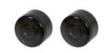 Apollo LED Indicator / Front Position Light Unit, Black Alu Housing, Smoke Lens