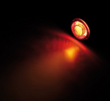 Apollo Bullet LED Taillight / Indicator, Black Alu Housing, Smoke Lens