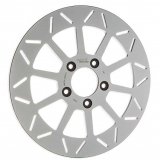 Brake Disc, Steve, 13"/330mm, Centering 56,2mm, Drilling 5/16", Stainless Steel, Polished
