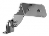Side Mount License Plate, Medium, Stainless Steel, Polished