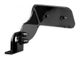Side Mount License Plate, Medium, Stainless Steel, Black