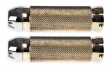 Grips, Base Brass, Aluminium, 1", Polished
