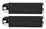 Grips, Phantom, Base Rubber, Aluminium, Anodized, 1", Polished