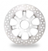 11,5" Front Brake Rotor Virtue Chrome, 2,22" Inner Diameter