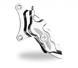 Brake Caliper 112X6B Left For 13" Brake Disc, Chrome