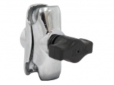 RAM Mount Double Socket Arm For 1" Rubber Balls, Short 60 mm, Chrome