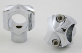 Risers Spock For 1 1/4" Handlebar, Chrome