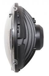 LED Headlight Insert, Typ 3, E-Approved, 7", High-Beam, Low-Beam, Parking Light, Inlay Chrome