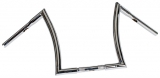 Handlebar Bad Ape hanger 16" Diameter 32mm, 25,4mm (1") Center Diameter,Chrome, Width 800 Pullback 150 Height 360 mm