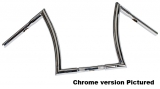 Handlebar Bad Ape hanger 16" Diameter 32mm, 25,4mm (1") Center Diameter,Black, Width 800 Pullback 150 Height 360 mm