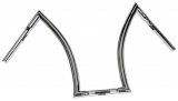 Handlebar Bad Ape hanger 18" Diameter 32mm, 25,4mm (1") Center Diameter,Chrome, Width 800 Pullback 175 Height 440 mm