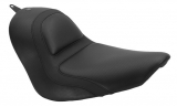 Solo Seat, Avenger, Black, Softail 06-17 With 200mm Tire (Does Not Fit Combined With Tracker Rear Fender Kits)