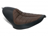 Solo Seat, Driver Tracker Enzo, Brown, Softail 08-17 (With 150mm Tire)