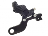 Brake Caliper, Rear, With Bracket, Black Ops, FLH 02-07 (With 11,5" Disc), VRSCA 05, VRSCB 05