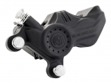 Brake Caliper, Front Left, Black Ops, Dyna 00-17, Softail 00-14 (Without FSXTS), XL 00-13, XLH 00-13, FLH 00-07 (With 11,5" Disc), Vrod 02-05 (Without VRSCR)