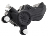 Brake Caliper, Front Right, Black Ops, Dyna 00-17, Softail 00-14 (Without FSXTS), XL 00-13, XLH 00-13, FLH 00-07 (With 11,5" Disc), Vrod 02-05 (Without VRSCR)