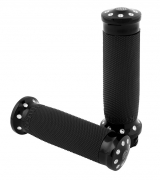 Grips, Billet, Tracker, Contrast Cut, 08-19 Throttle By Wire Models