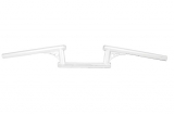 Handlebar, Vintage Moto, Chrome, Standard 1? Diameter