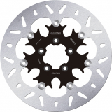 Brake Disc, Front Floated, Black Carrier