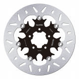 Brake Disc, Front Floated, Black Carrier