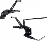 Thunderbike Drilled Forward Control Kit, Black, Softail 00-17 (With Twin Cam Engine)